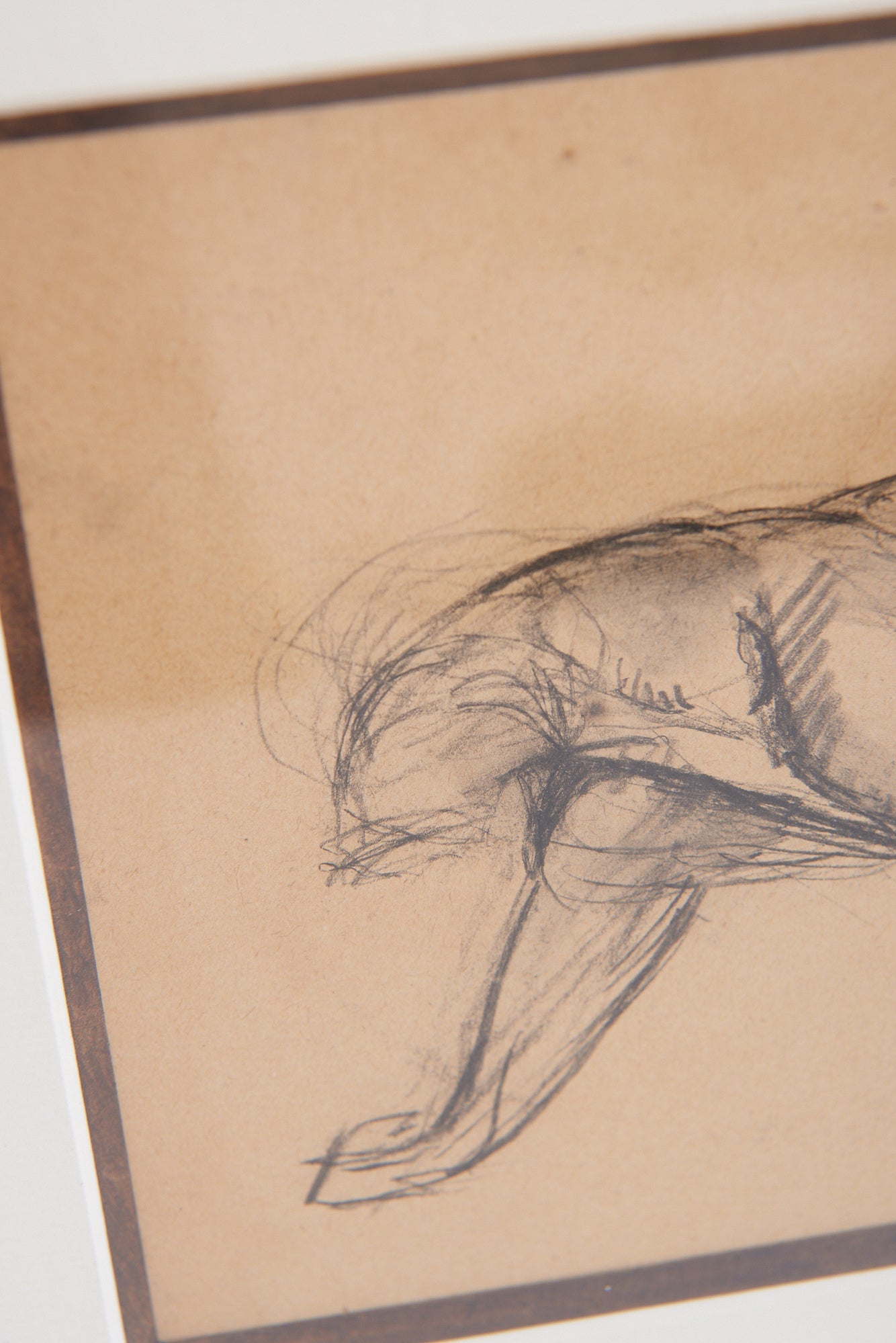 Art Deco Panther Drawing