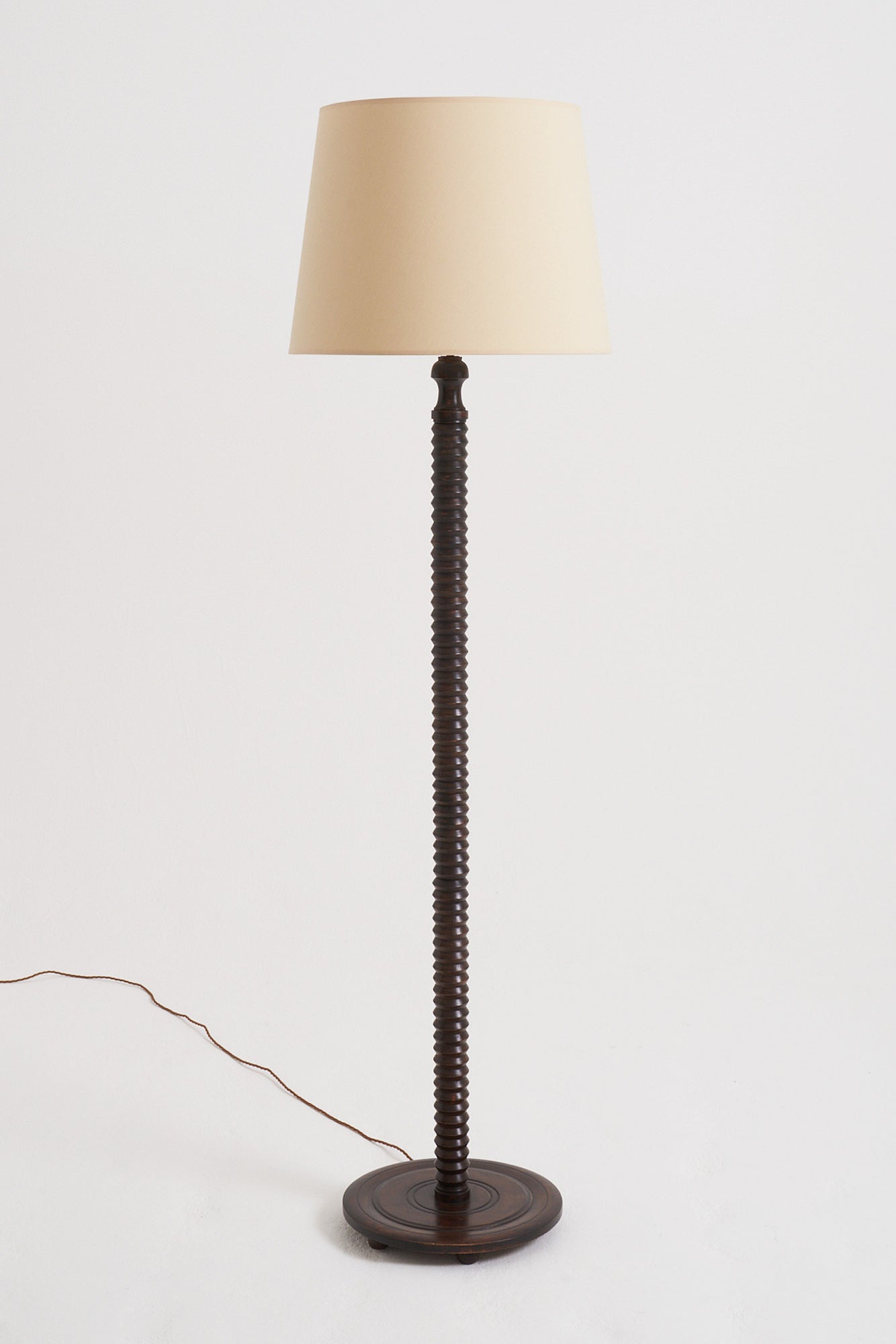 8868- Art Deco Turned Floor Lamp