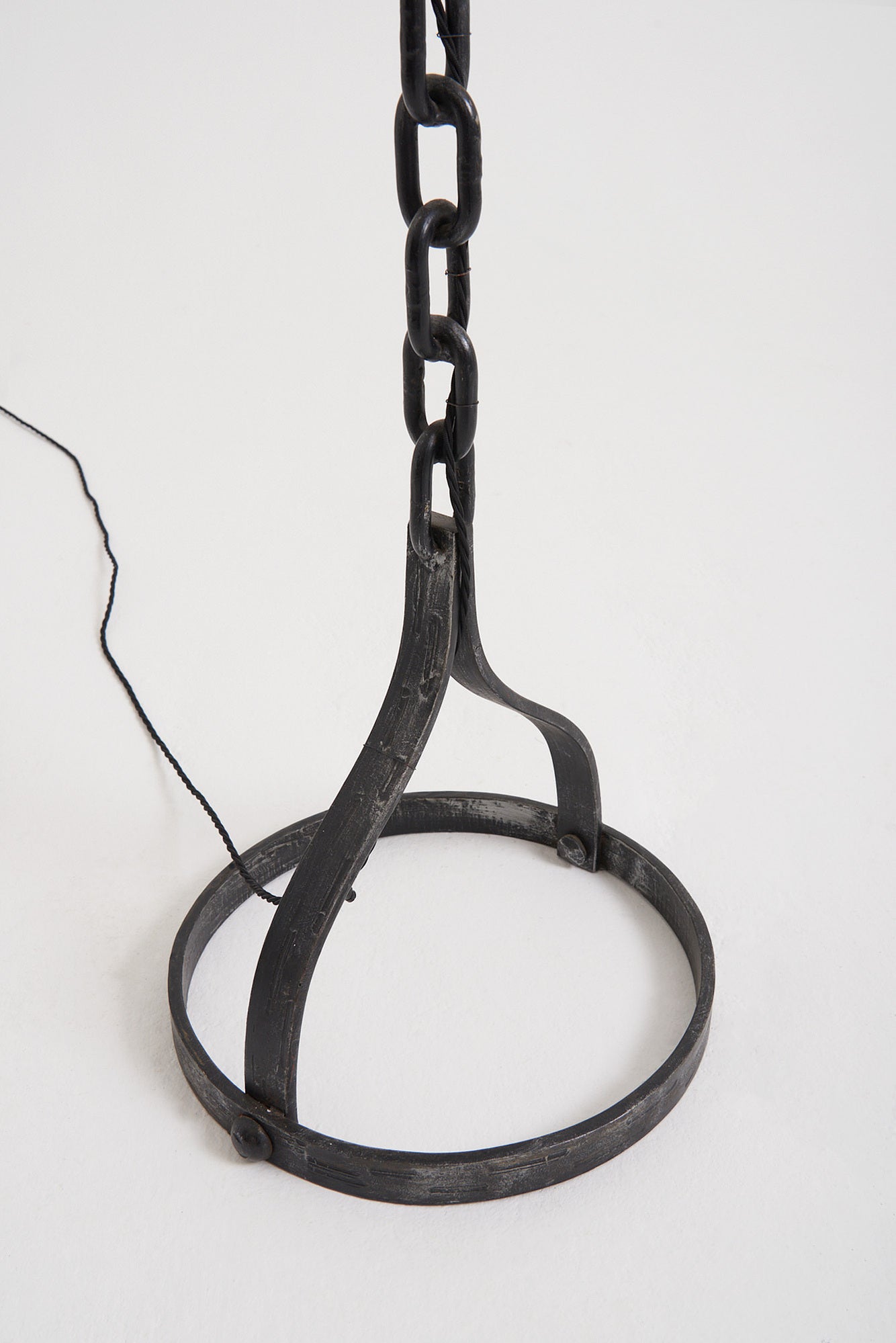 Mid-Century Chain Link Floor Lamp
