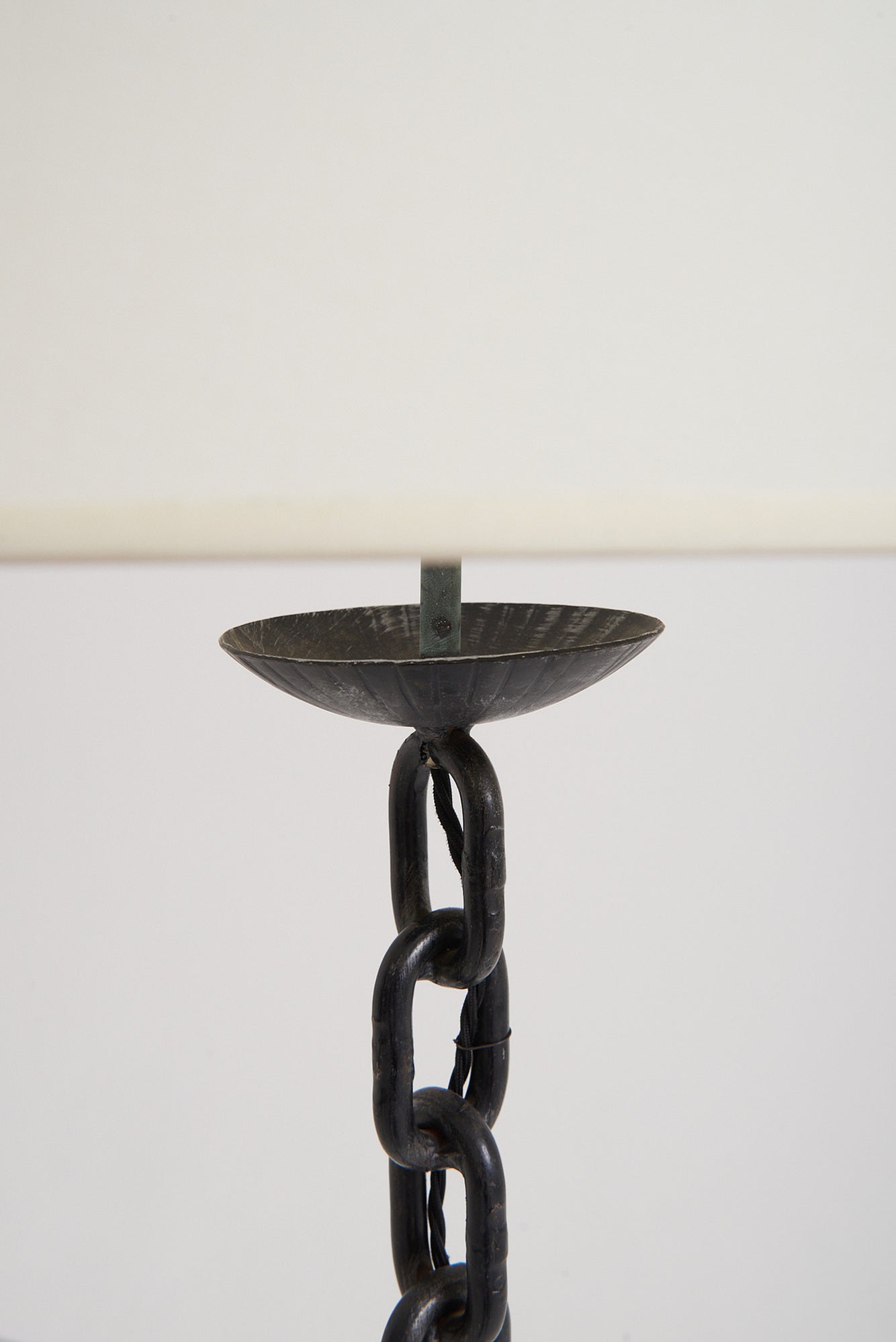 Mid-Century Chain Link Floor Lamp