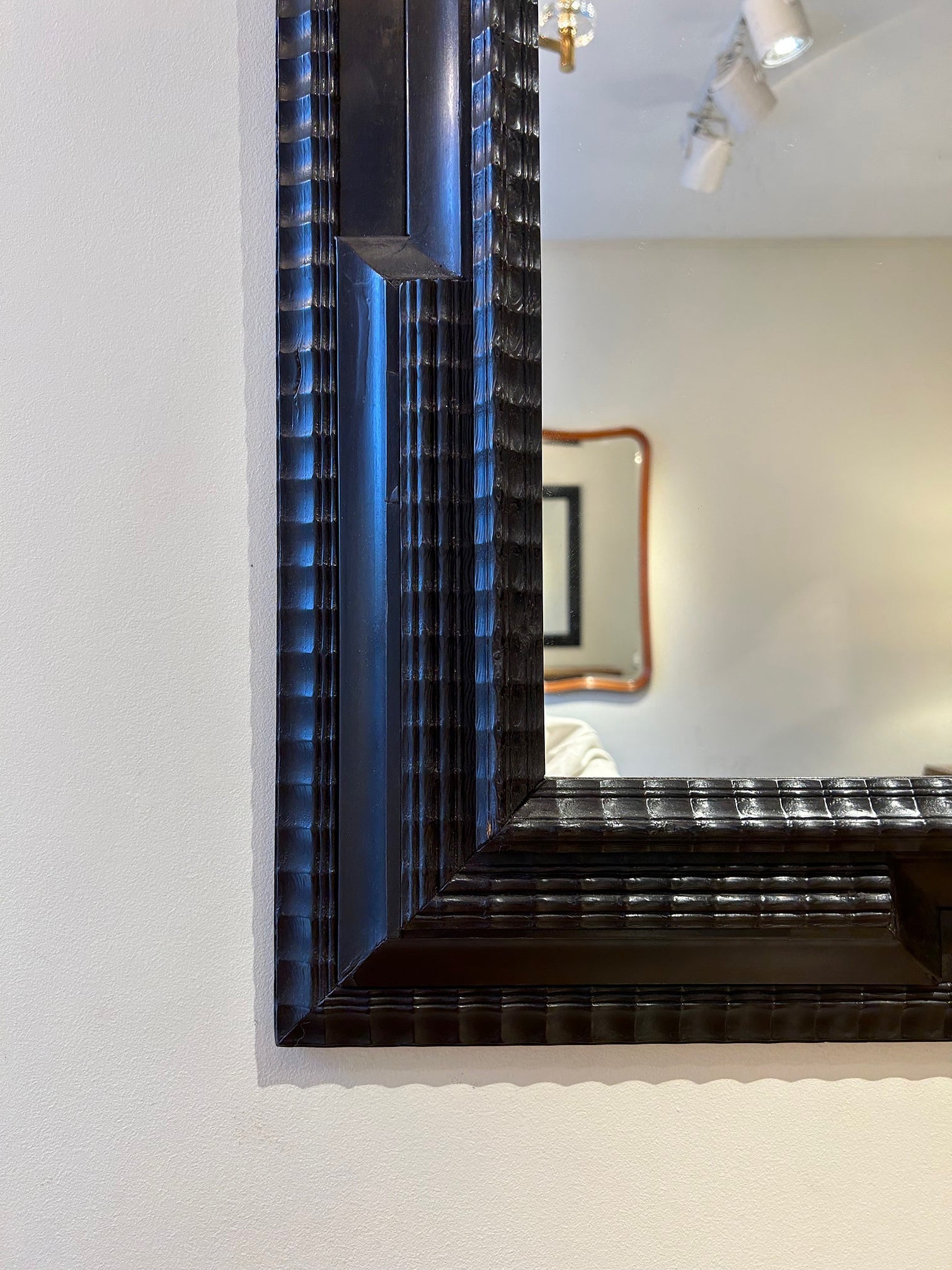 Flemish Style Ripple Frame Mirror