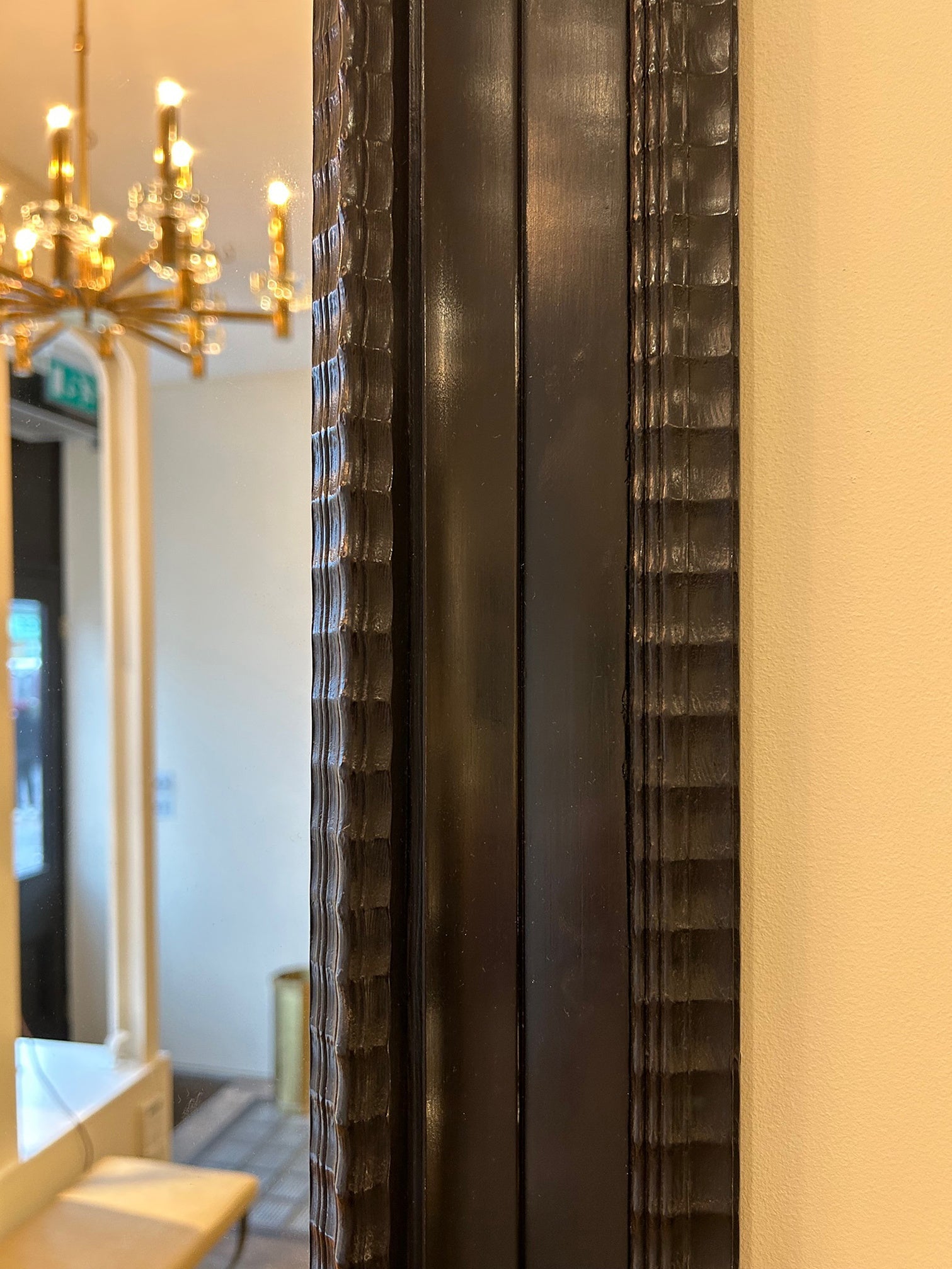 Flemish Style Ripple Frame Mirror