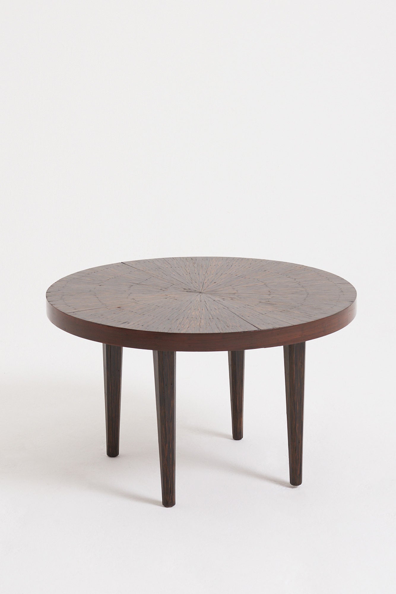8897- Mid-Century Palmwood Side Table