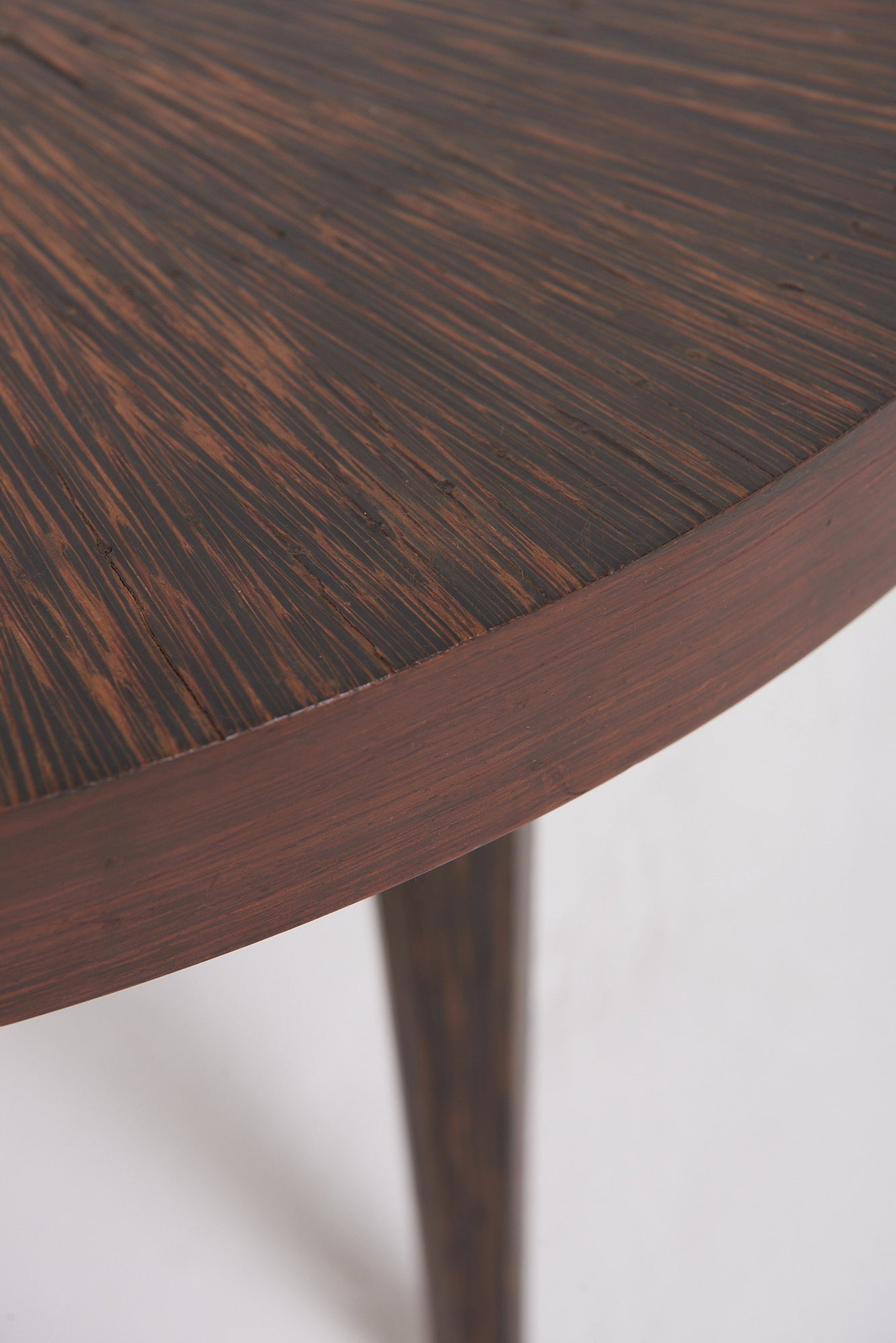 Mid-Century Palmwood Side Table