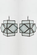 8927- Pair of Art Deco Style Lanterns