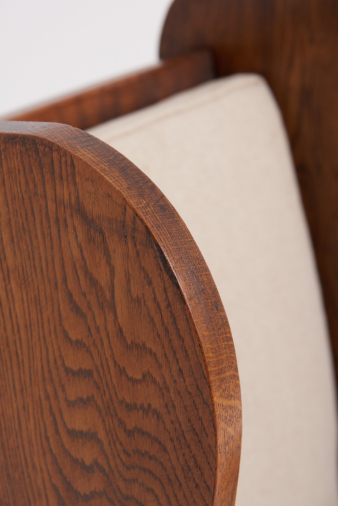 Pair of Early 20th Century Oak Armchairs