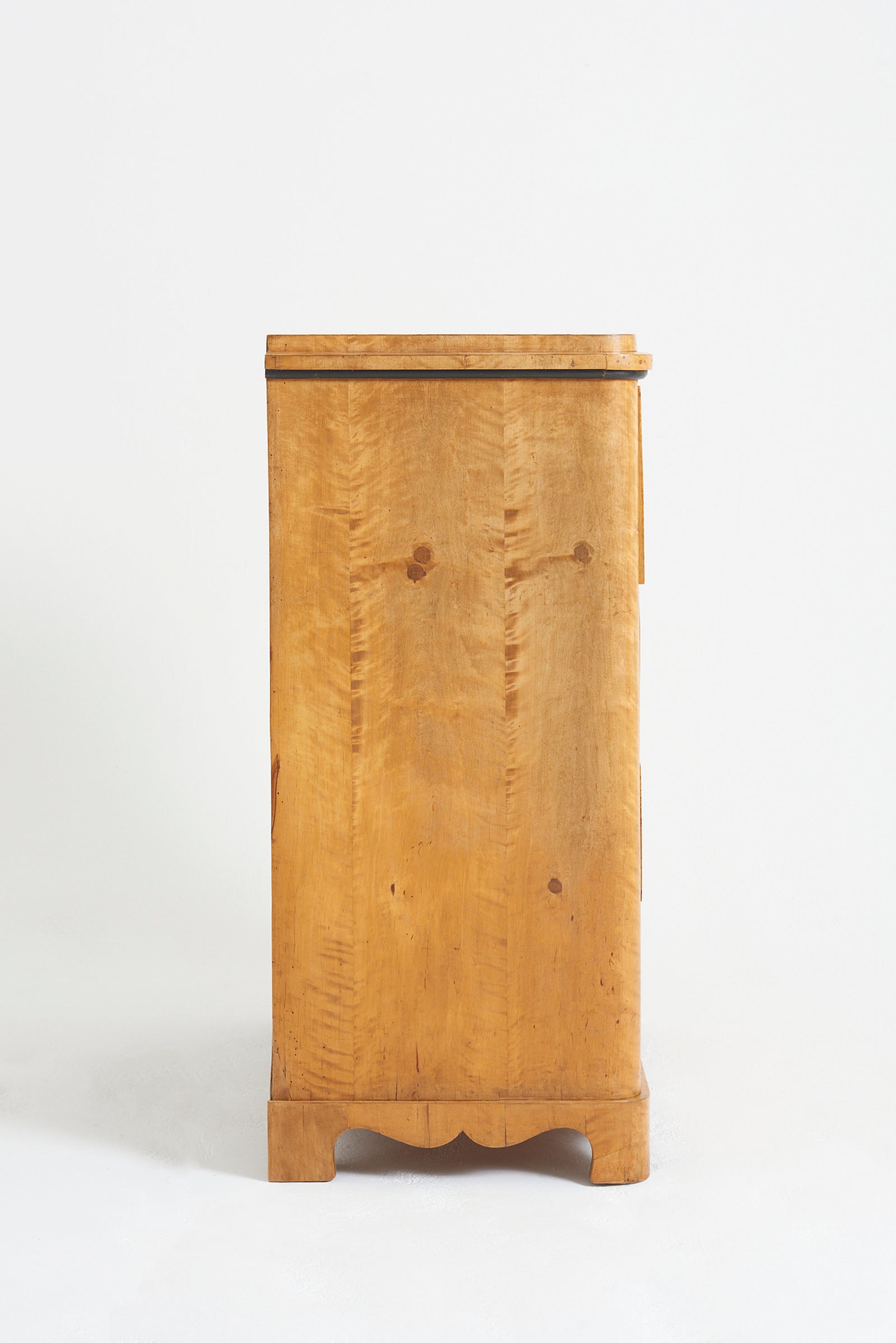 19th Century Satin Birch Chest of Drawers