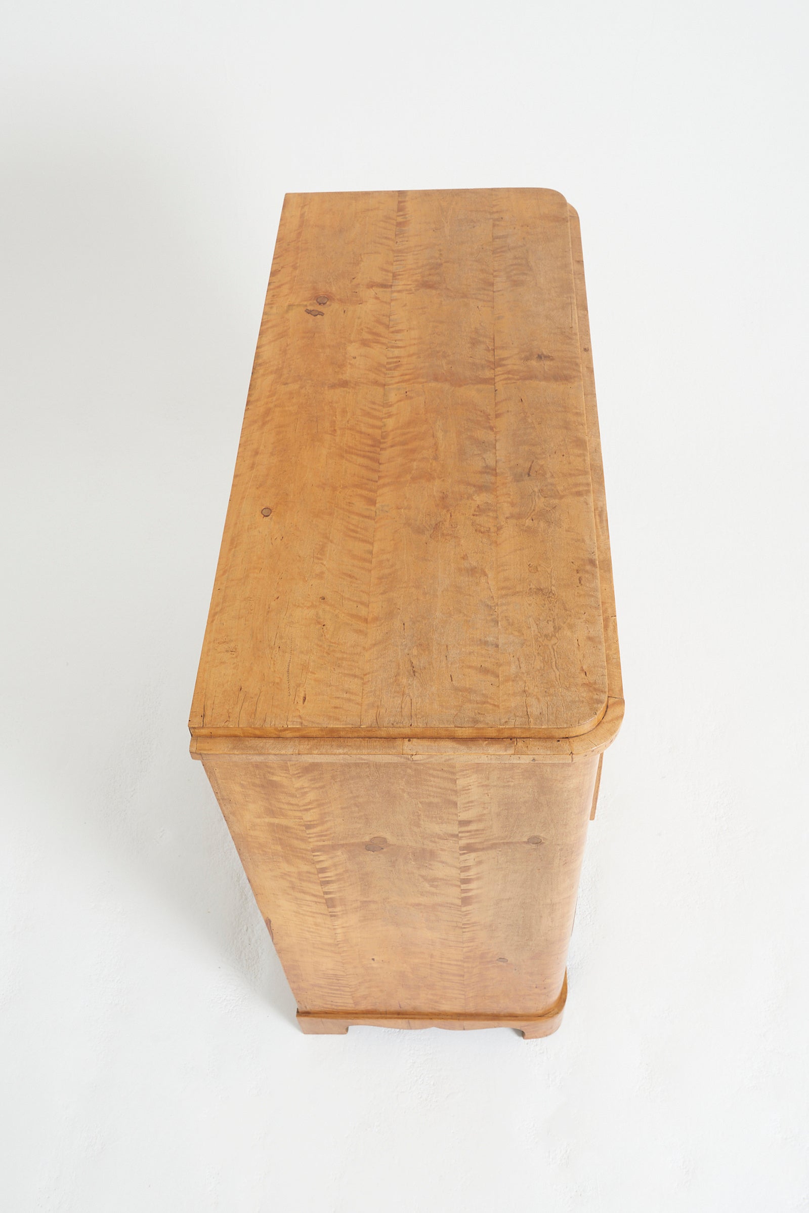 19th Century Satin Birch Chest of Drawers