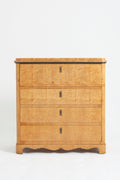 8934- 19th Century Satin Birch Chest of Drawers