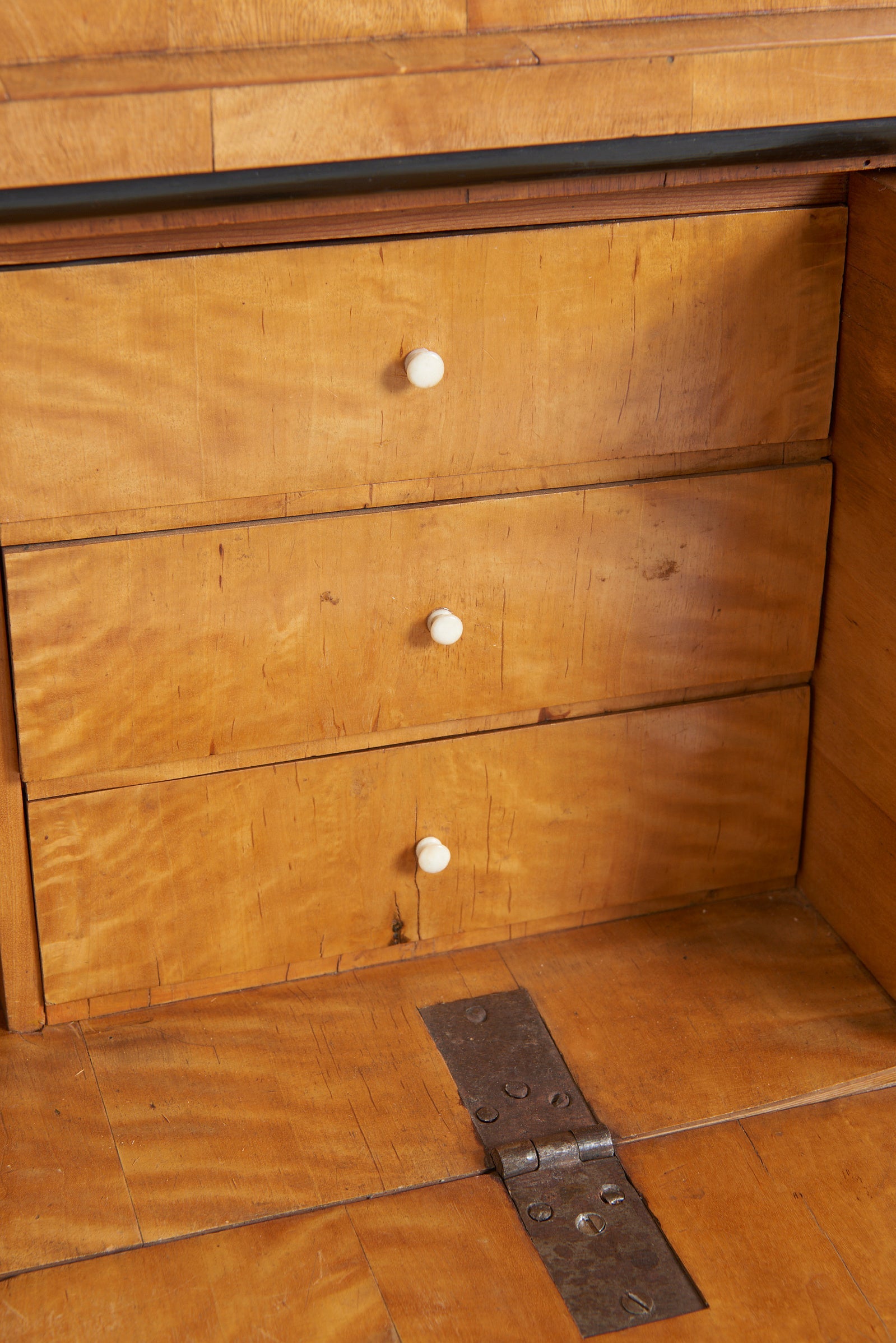 19th Century Satin Birch Chest of Drawers