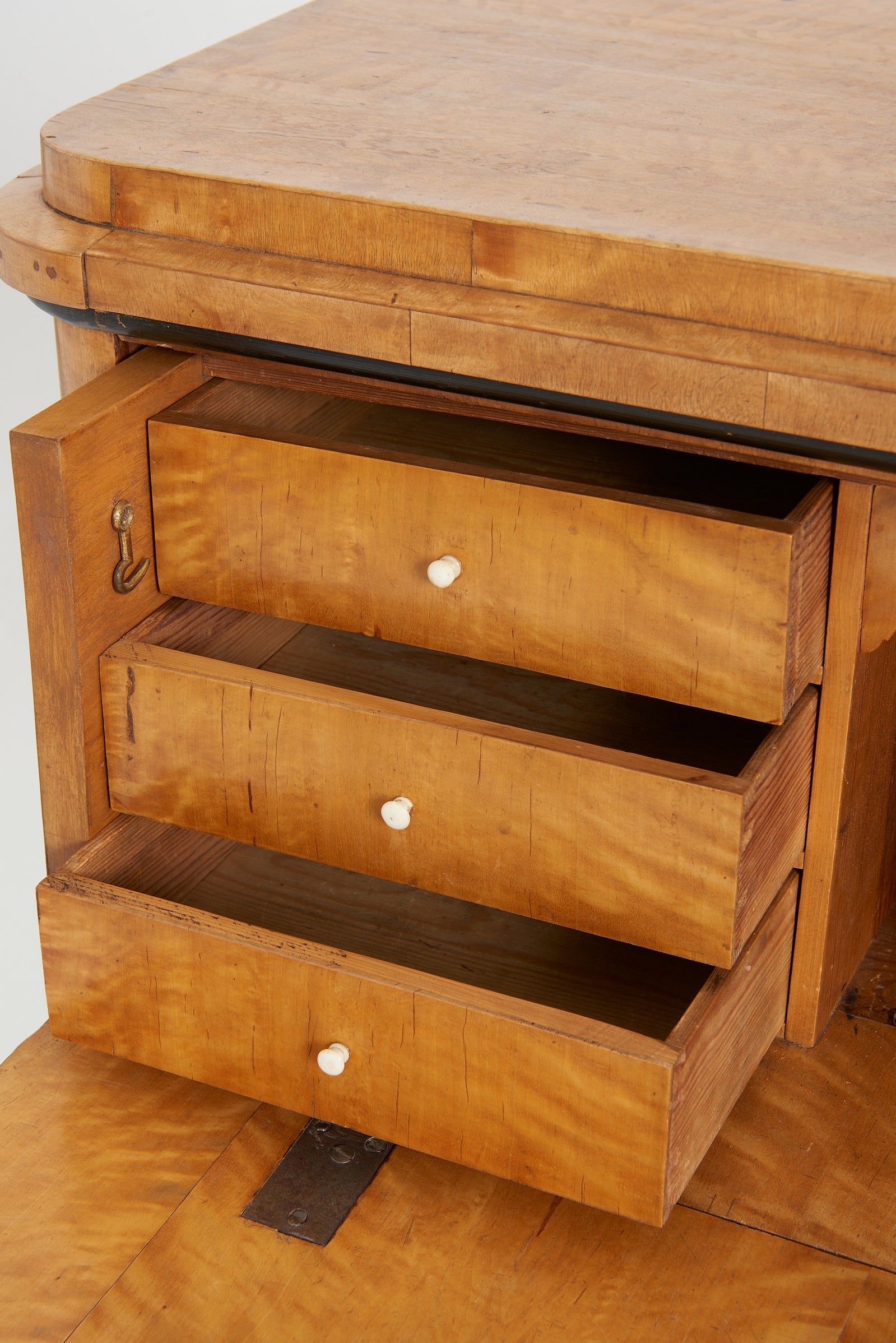 19th Century Satin Birch Chest of Drawers