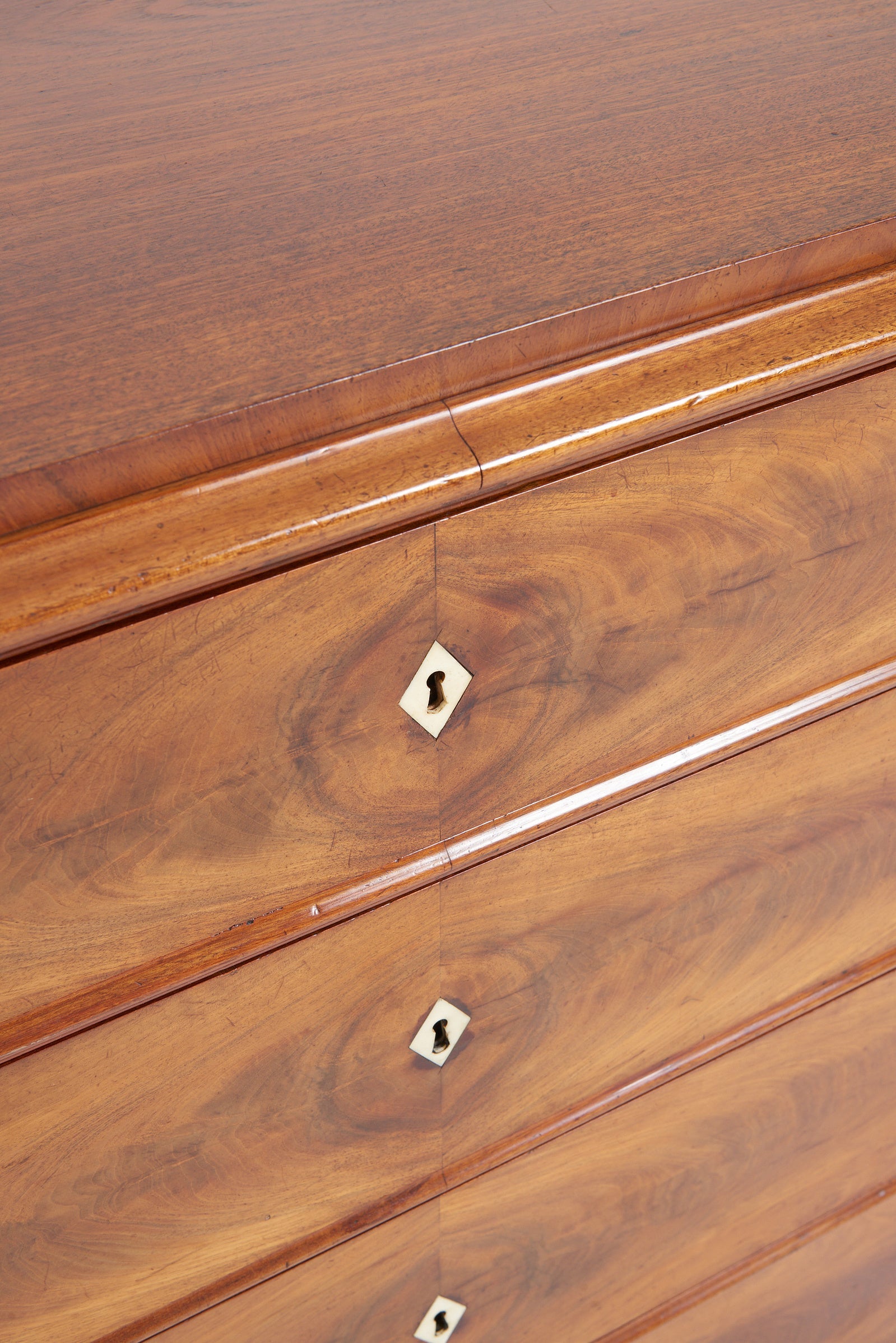 Swedish Mahogany Chest of Drawers