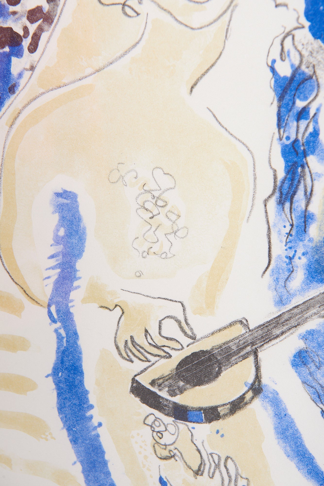 Faun Playing the Guitar, 1975