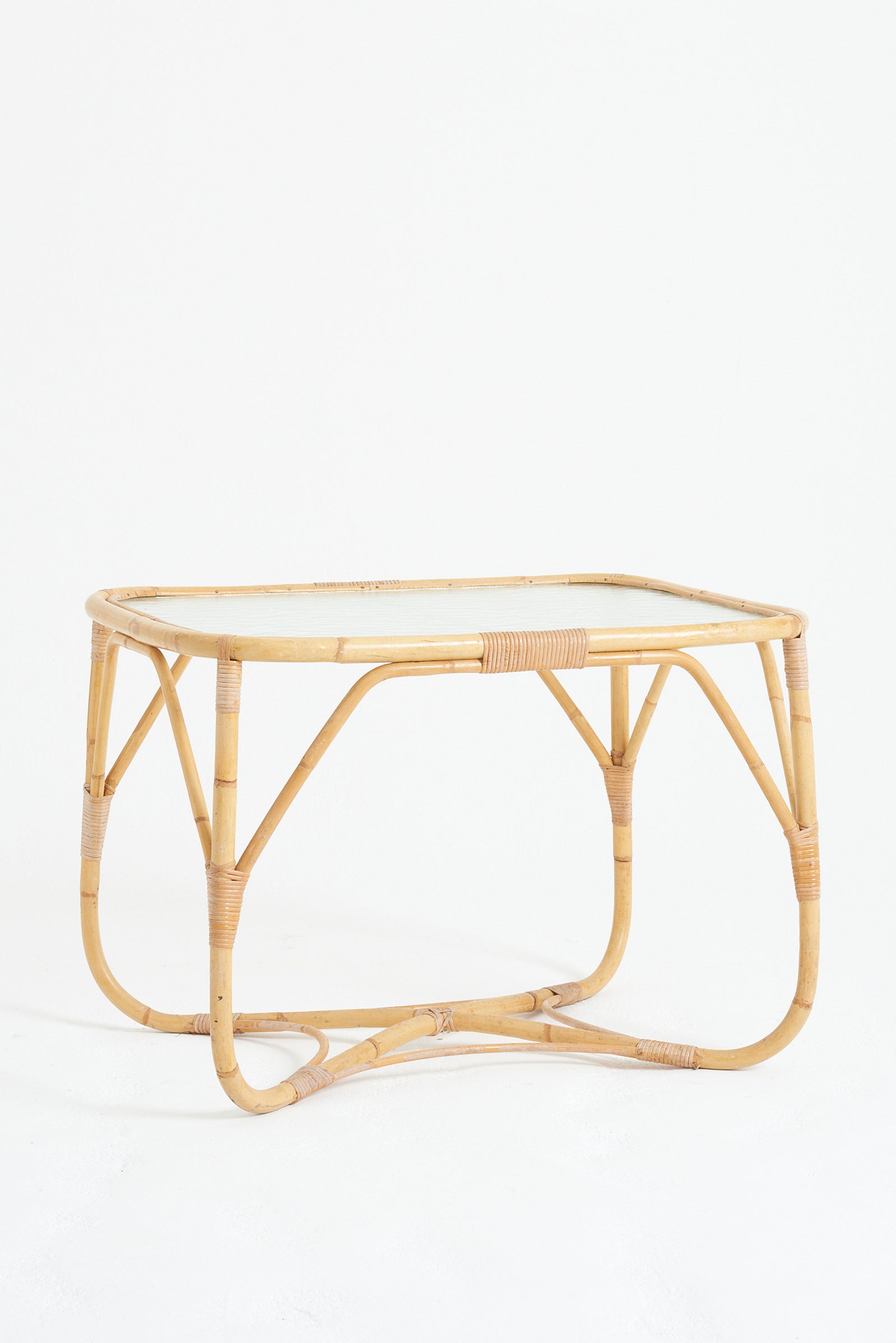 Bamboo and Rattan Table