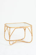 8961- Bamboo and Rattan Table
