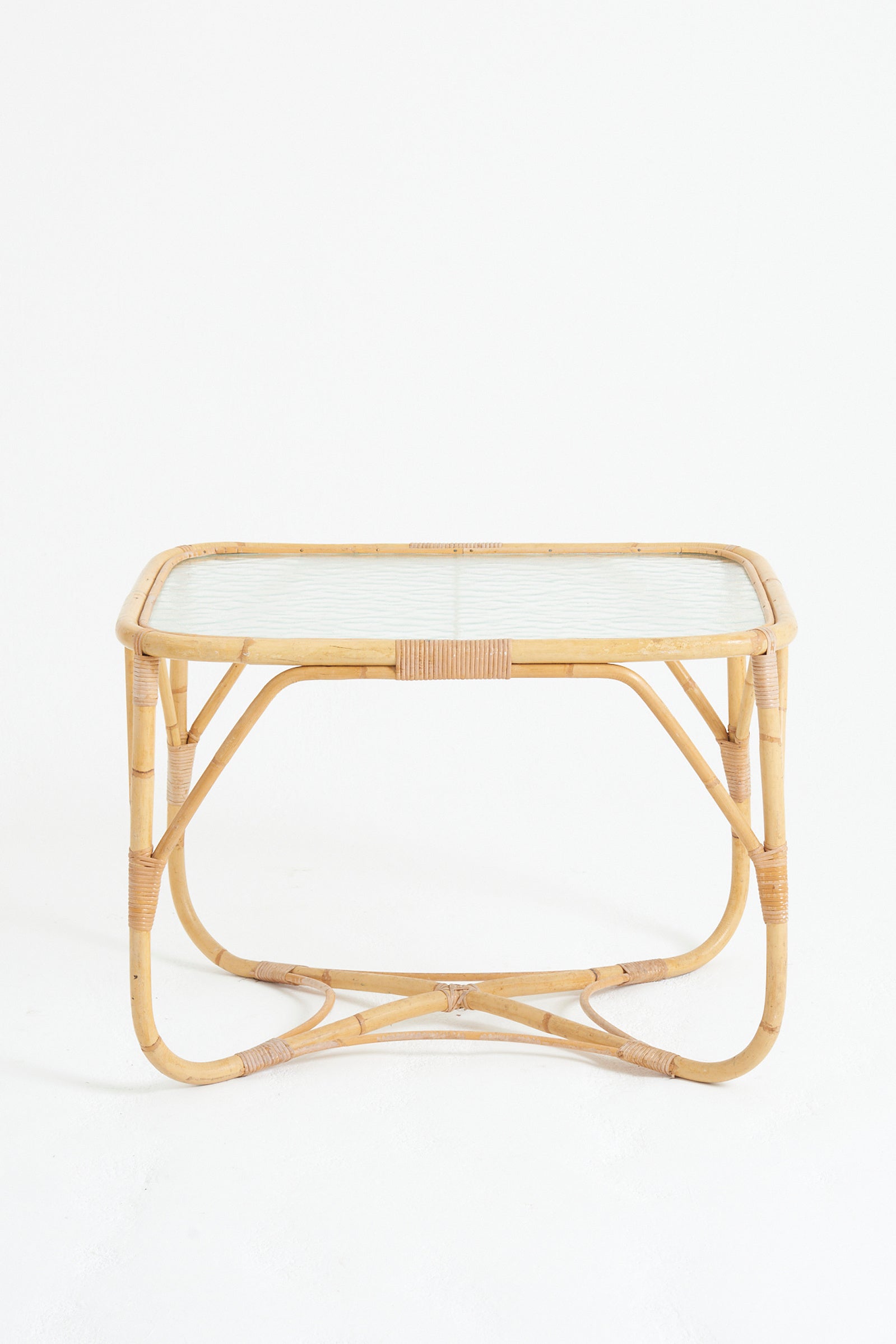 Bamboo and Rattan Table