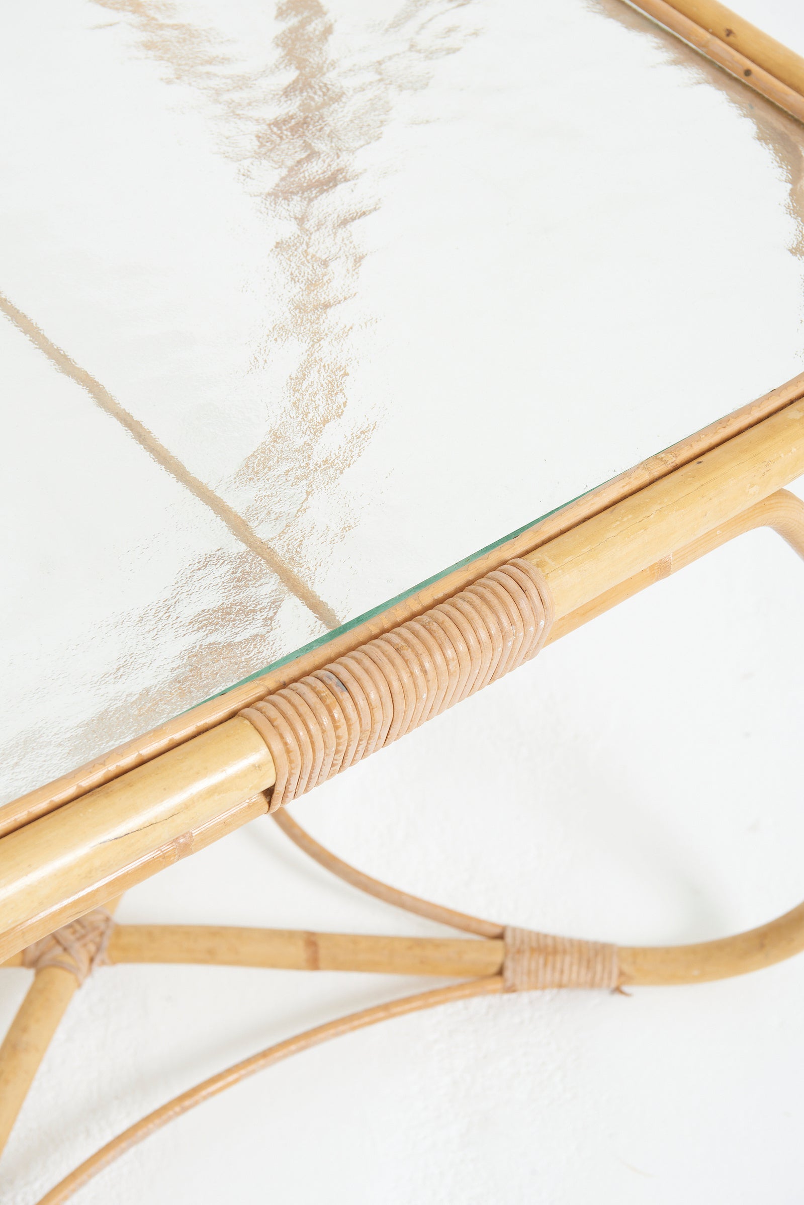 Bamboo and Rattan Table