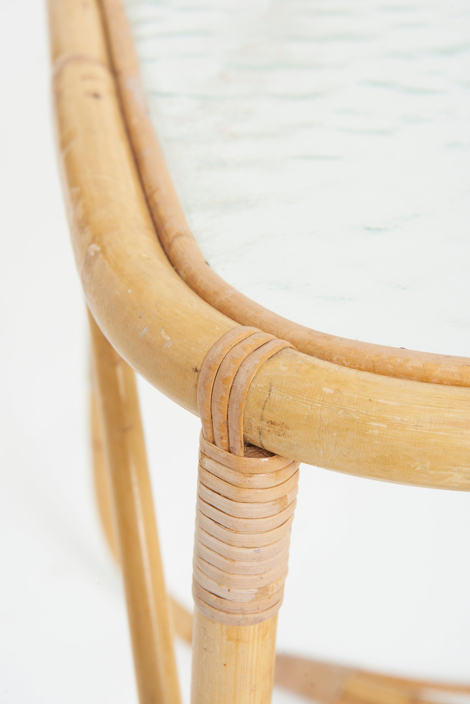 Bamboo and Rattan Table