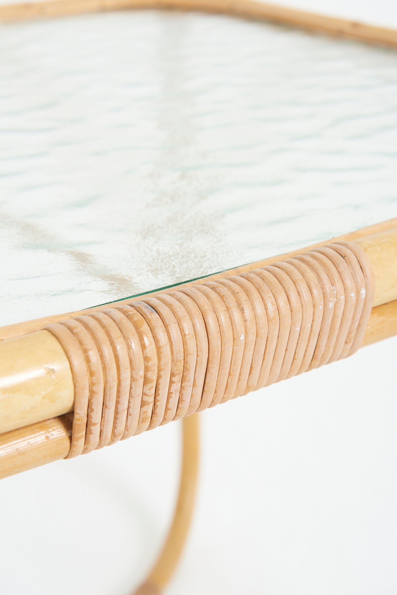 Bamboo and Rattan Table