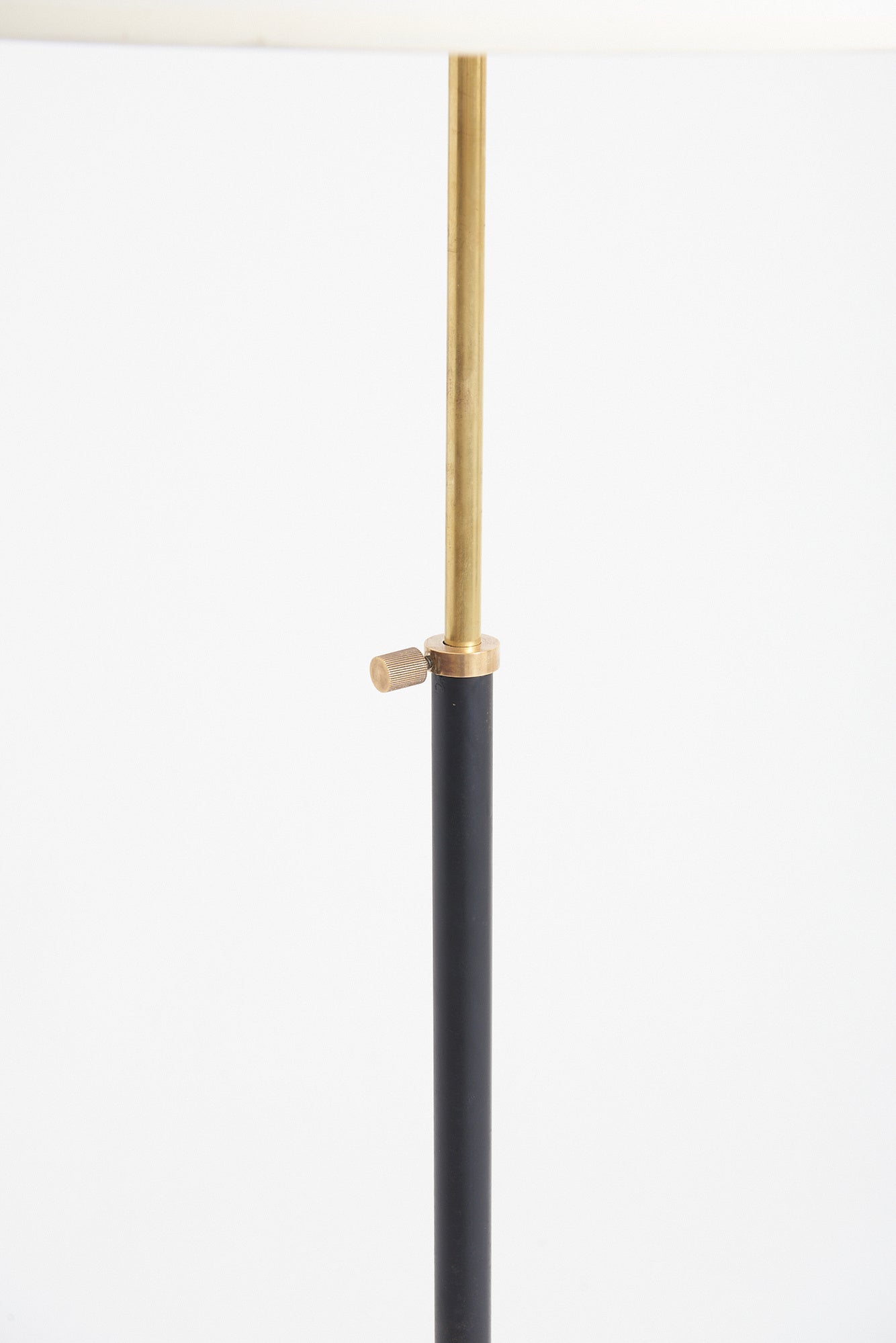 Mid-Century Brass Floor Lamp