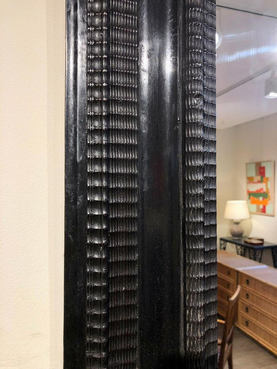 Flemish Style Ripple Frame Mirror