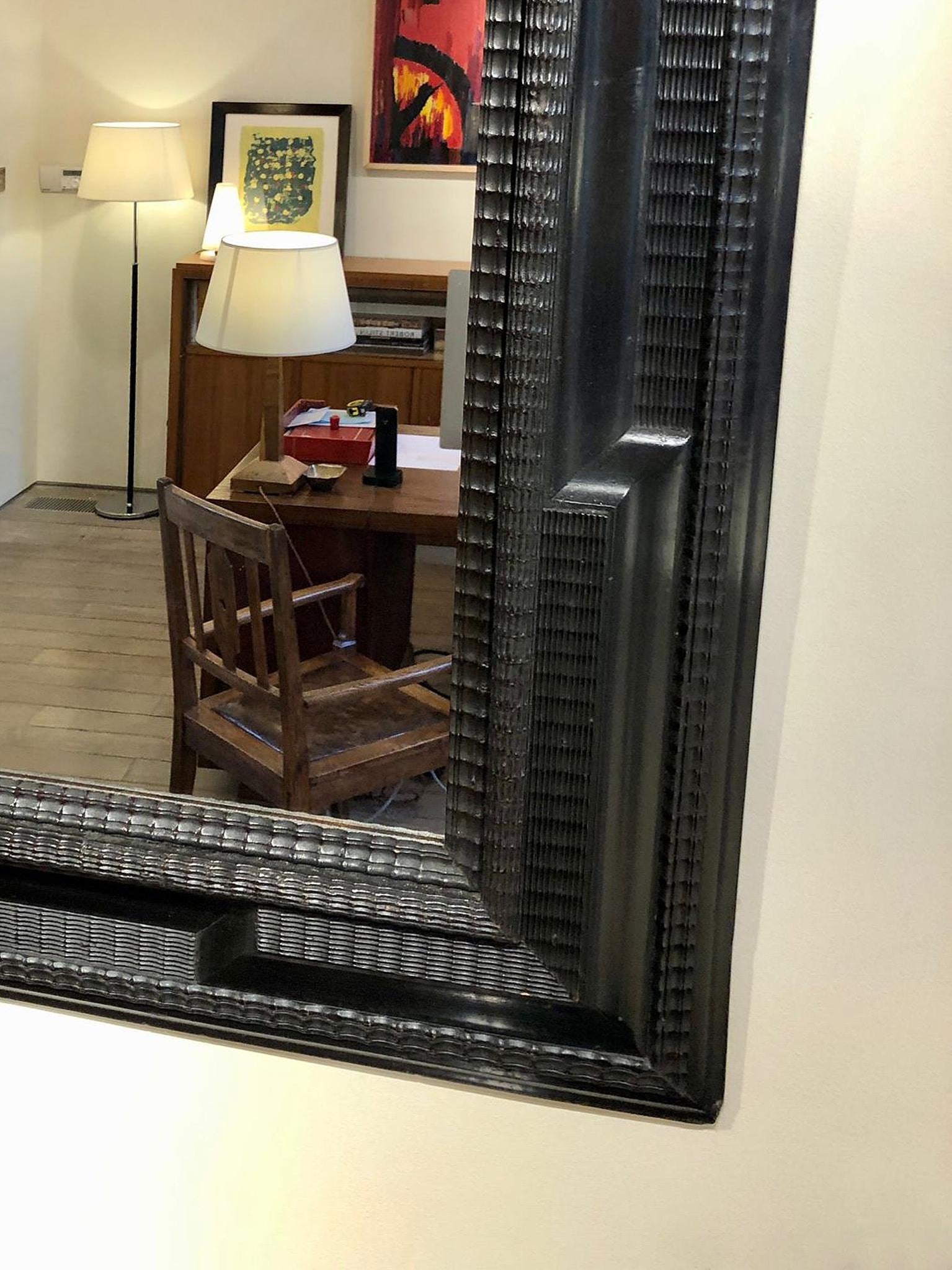 Flemish Style Ripple Frame Mirror