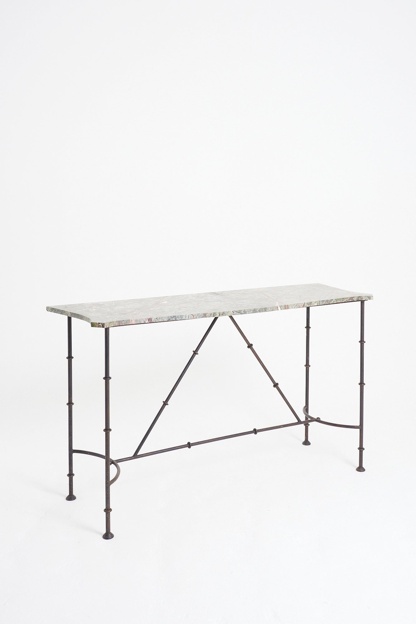 Large Marble Top Console Table