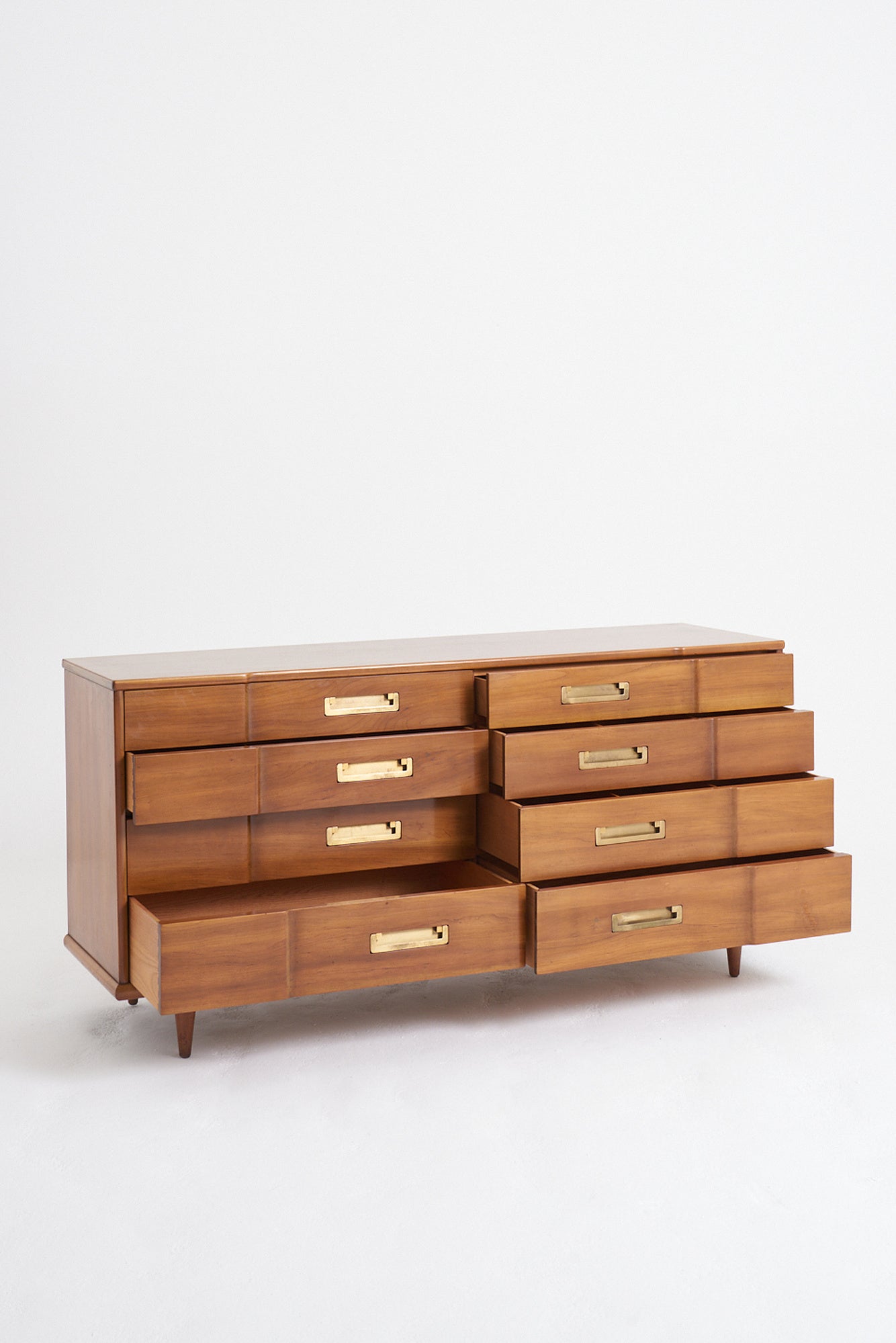 Mid-Century Walnut Chest of Drawers