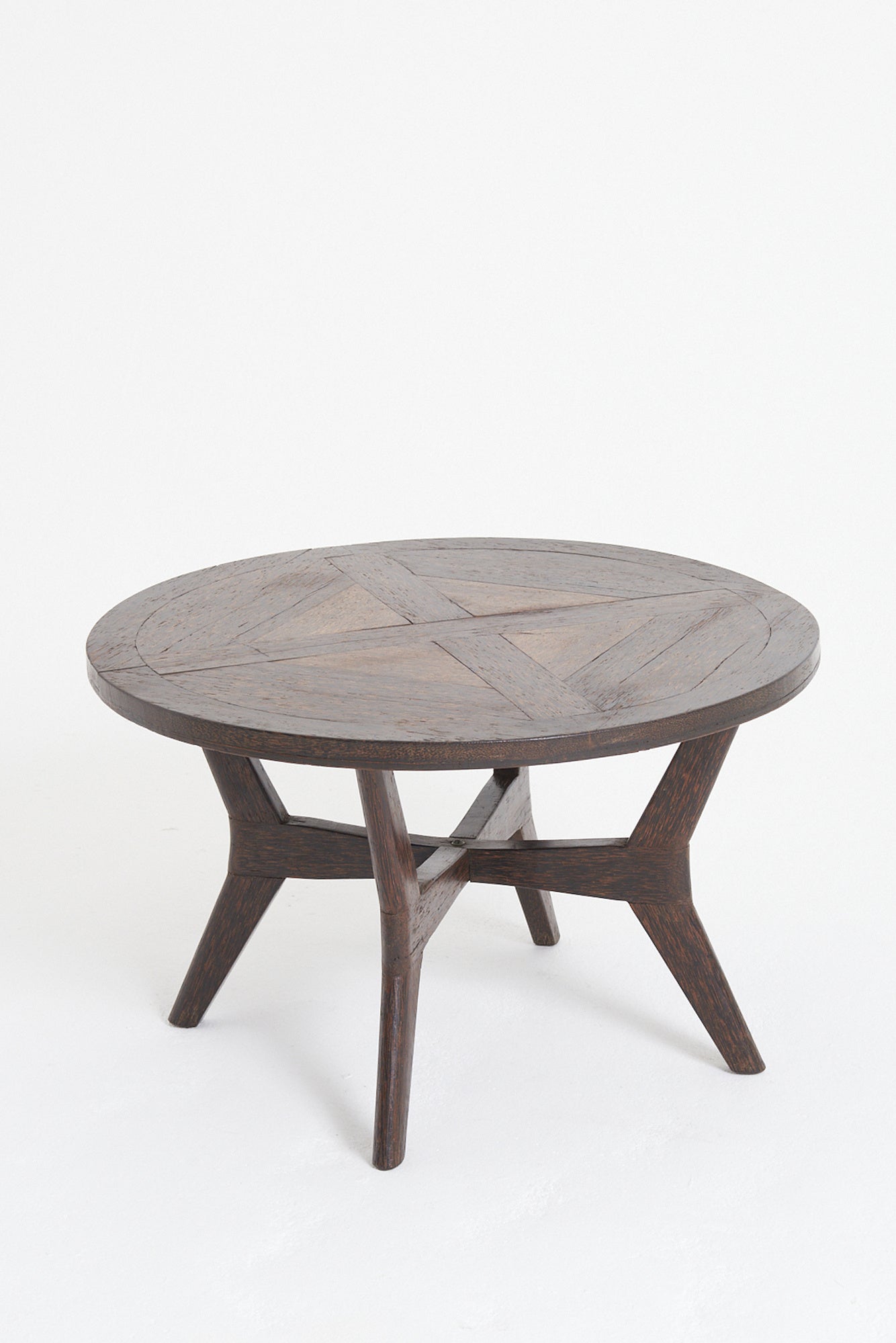 9010- Mid-Century Palmwood Table