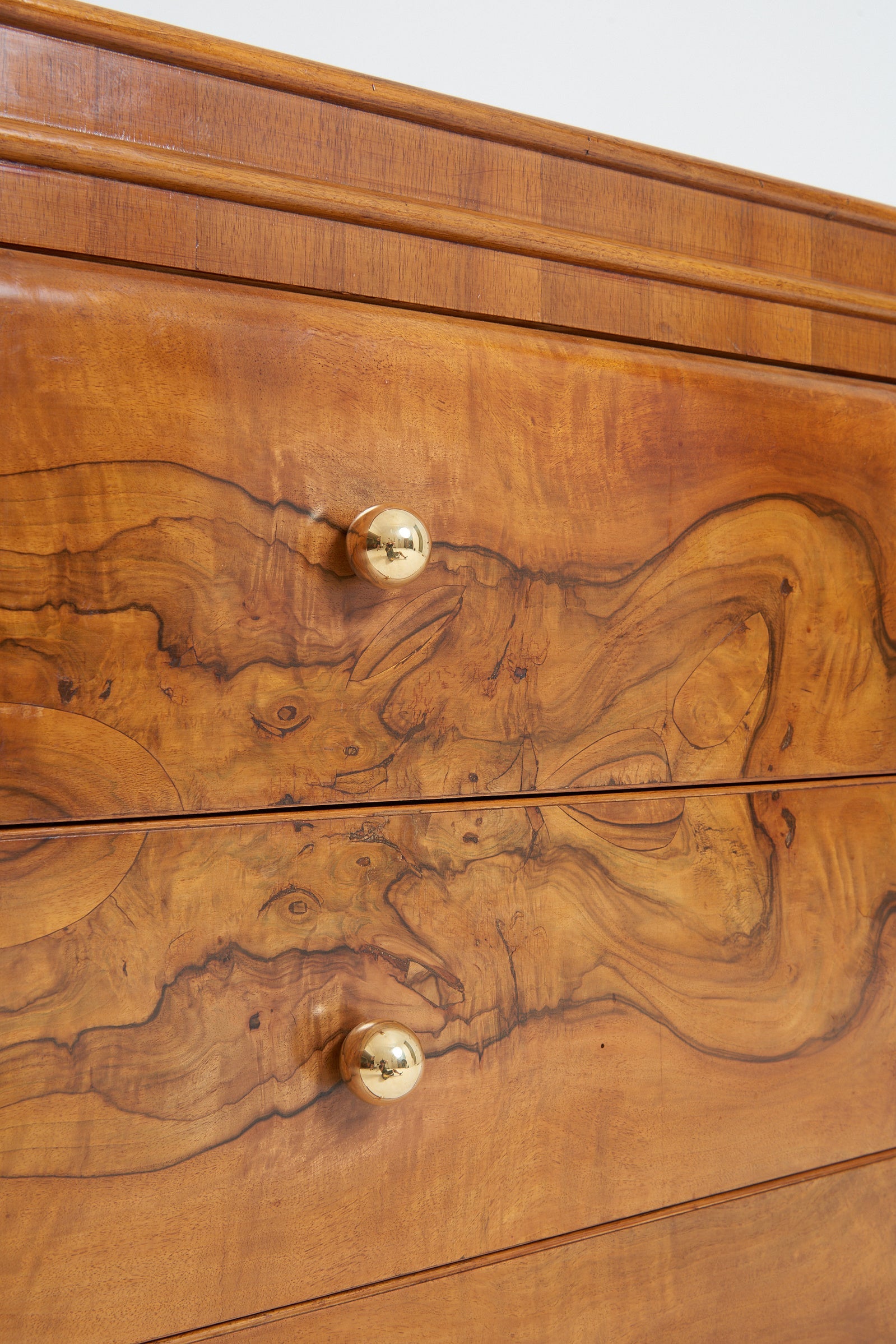Art Deco Walnut Chest of Drawers