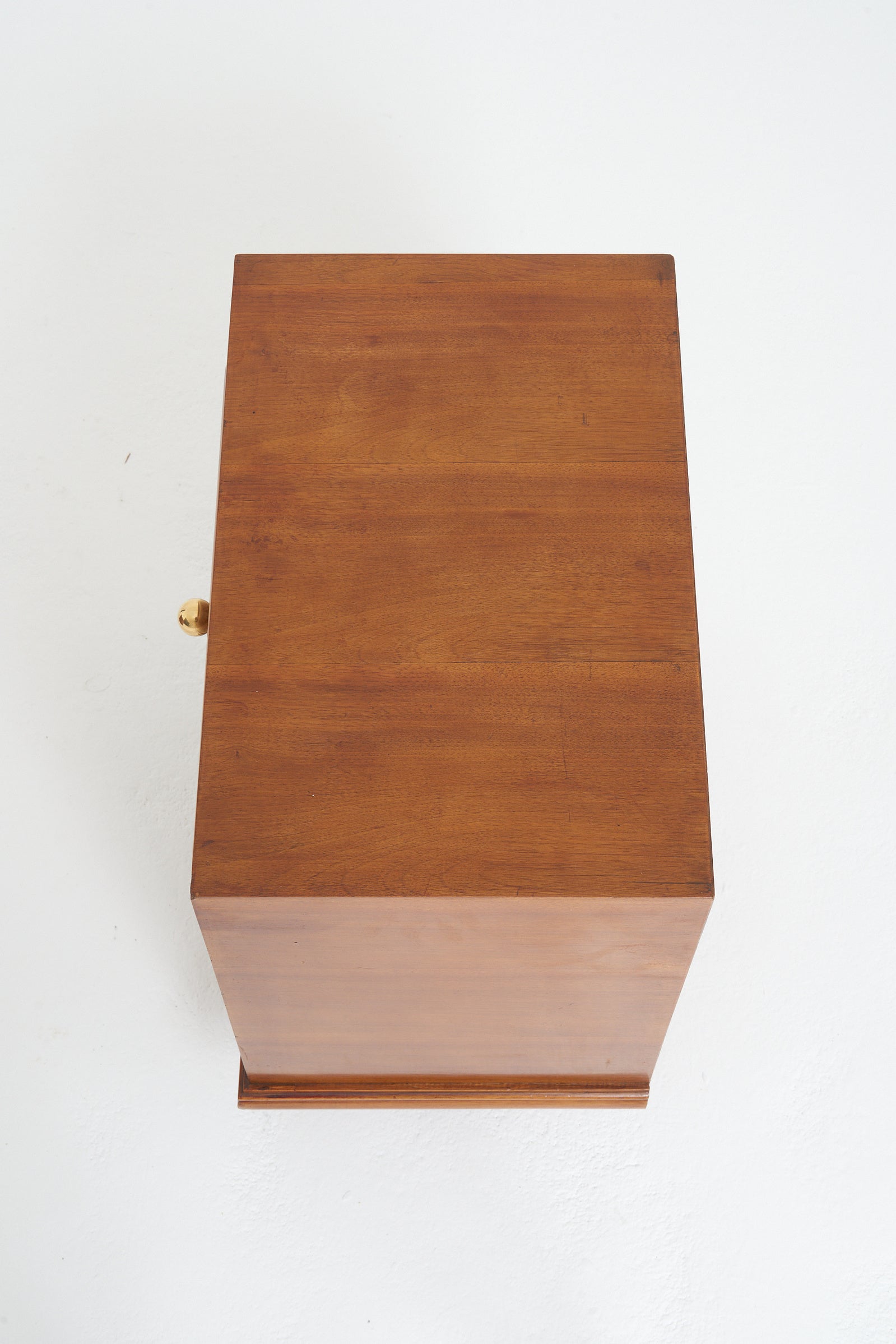 Pair of Art Deco Walnut Bedside Cabinets
