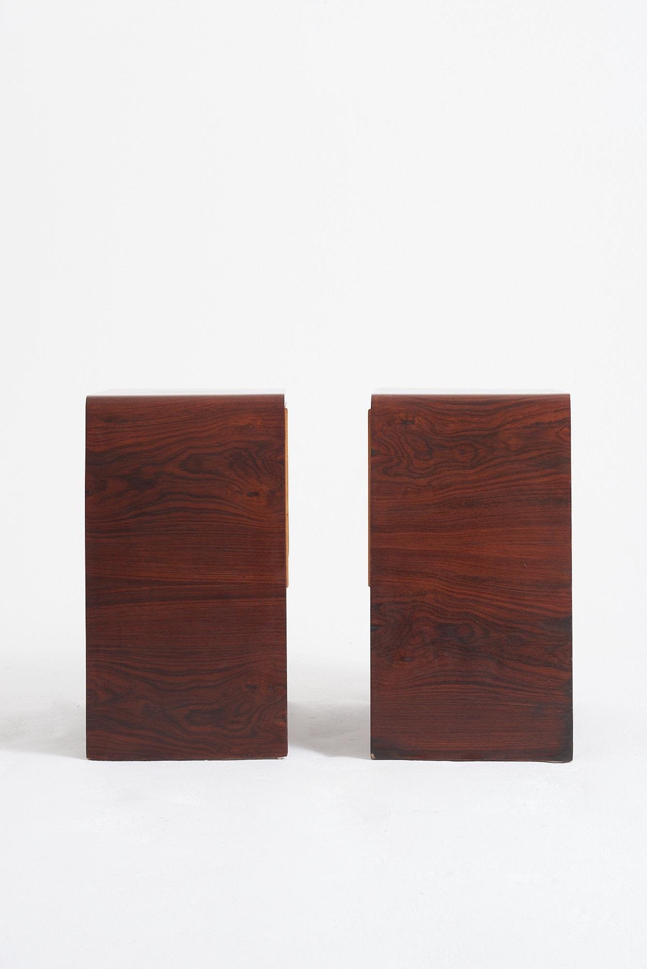 Pair of 1940s Bedside Cabinets