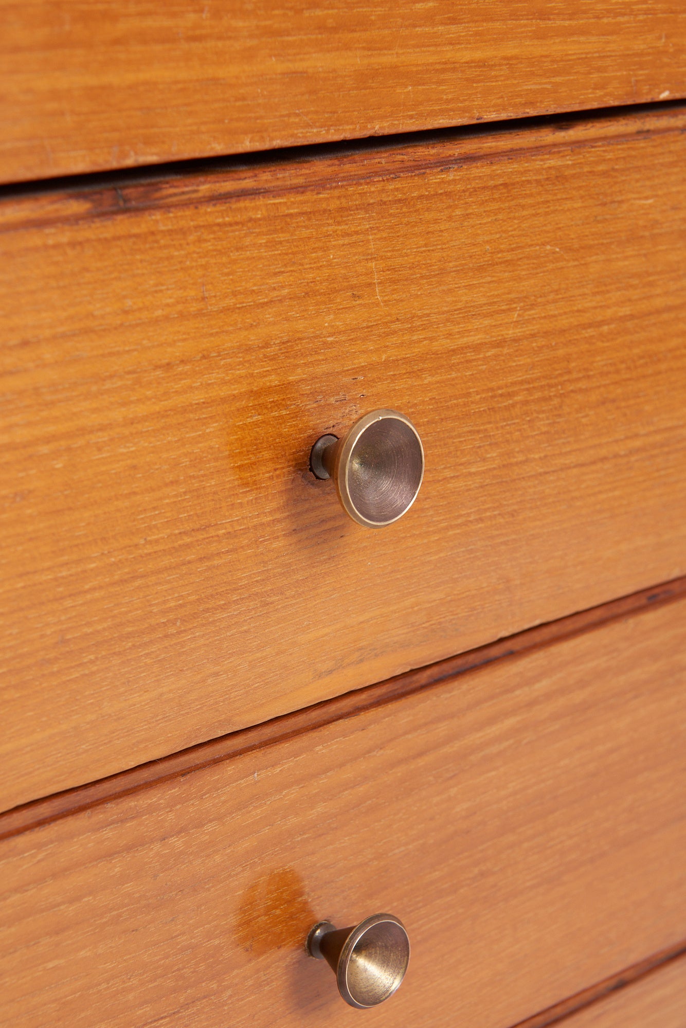 Mid-Century Mahogany and Rattan Sideboard