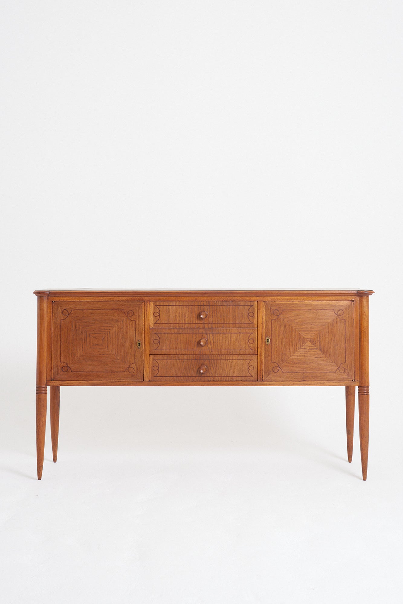 9048- Art Deco Oak Sideboard