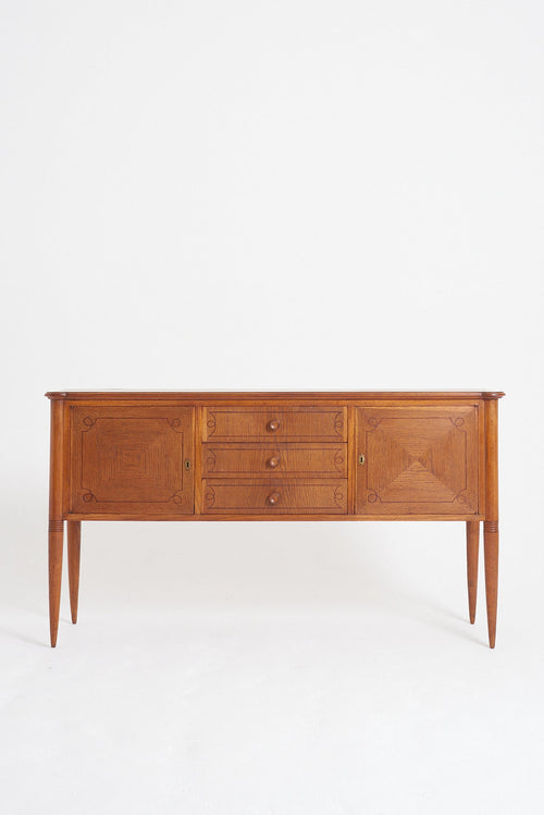 9048- Art Deco Oak Sideboard