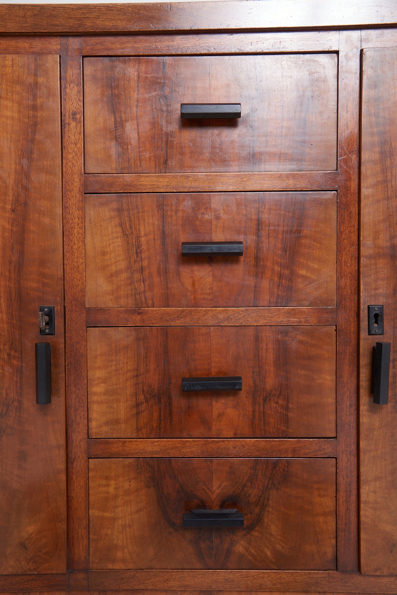Art Deco Walnut Cabinet