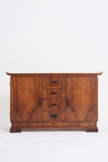 9052- Art Deco Walnut Cabinet
