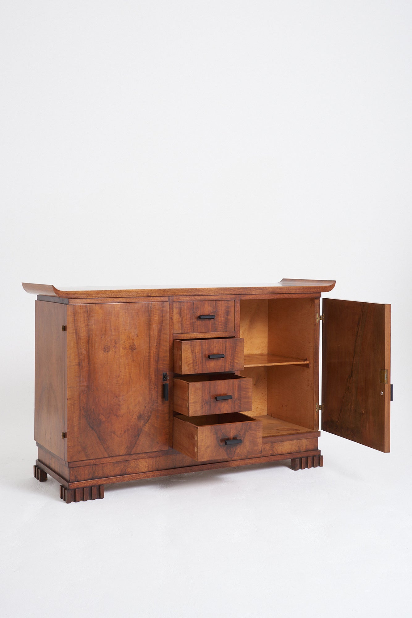 Art Deco Walnut Cabinet