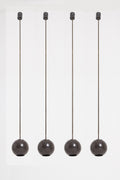 9057- Set of Four Tall Ceiling Lights