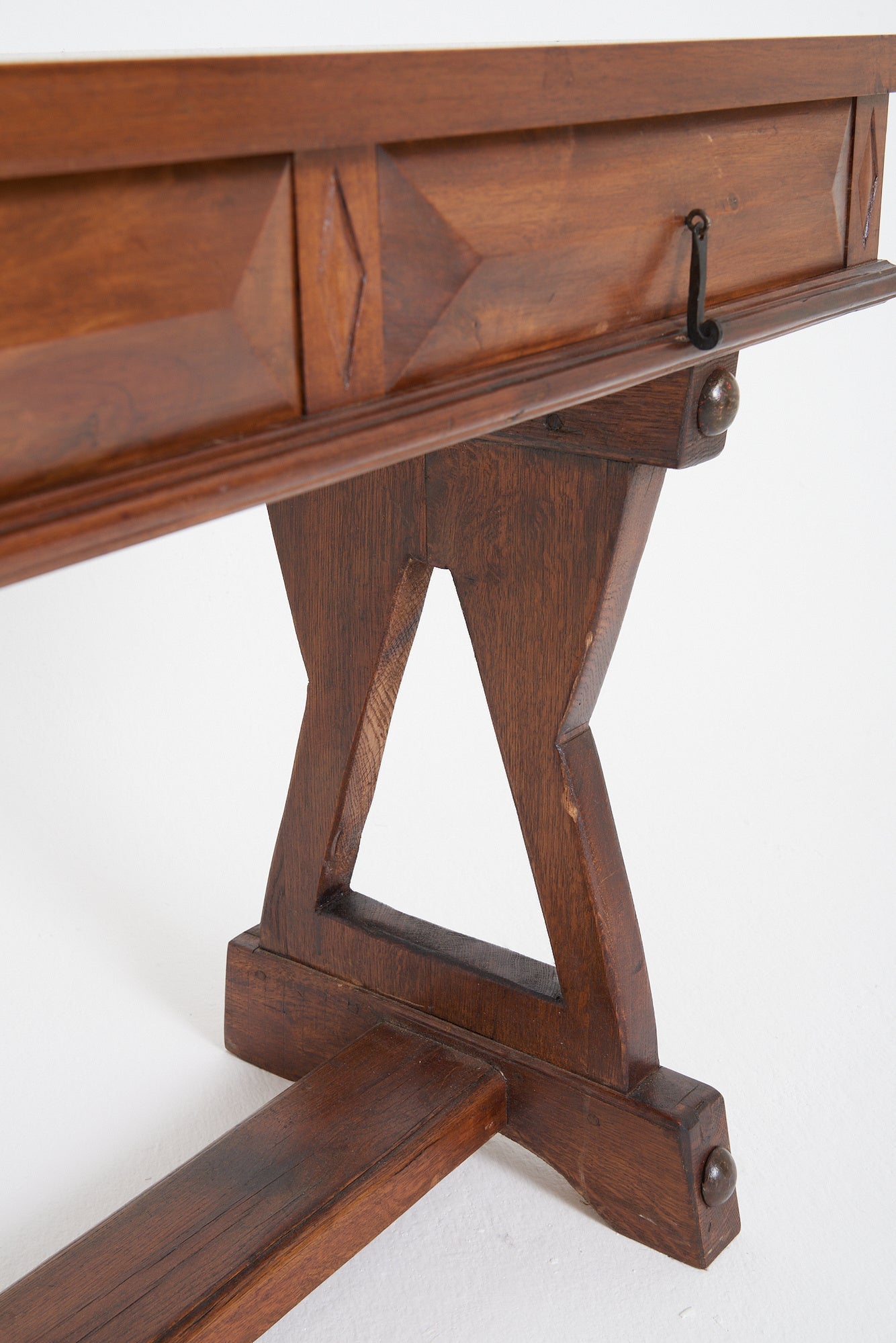 Mid-Century Large Console Table