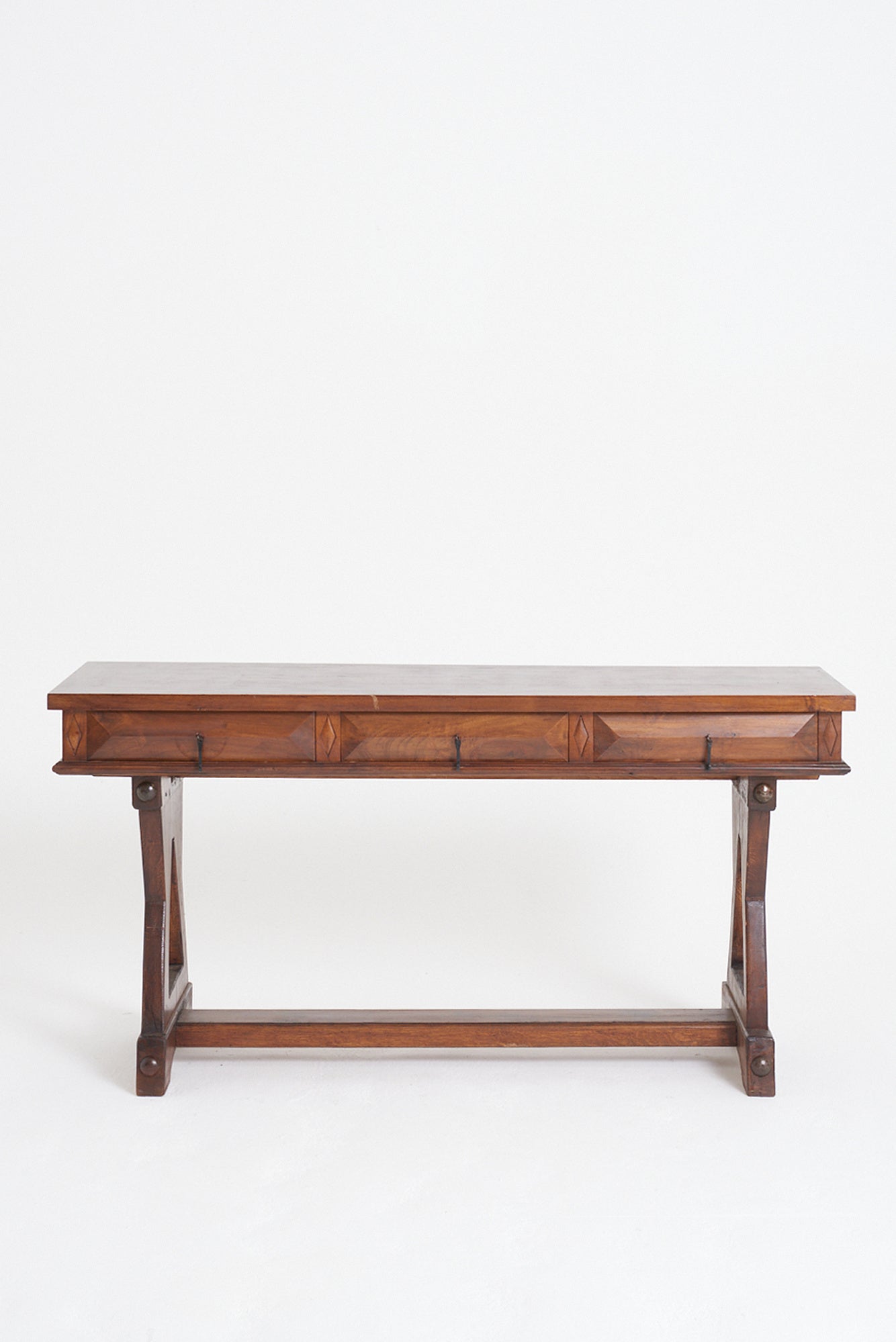 Mid-Century Large Console Table