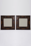 9077- Pair of Flemish Style Mirrors
