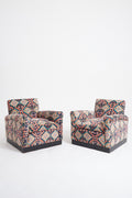 9078- Pair of Art Deco Armchairs