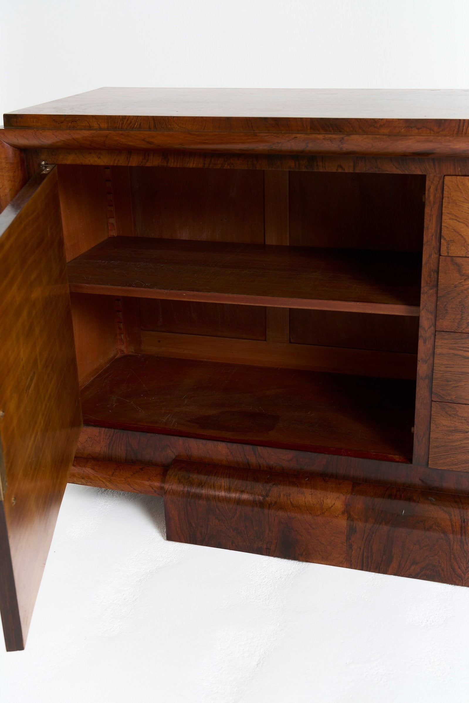 Art Deco Walnut Sideboard