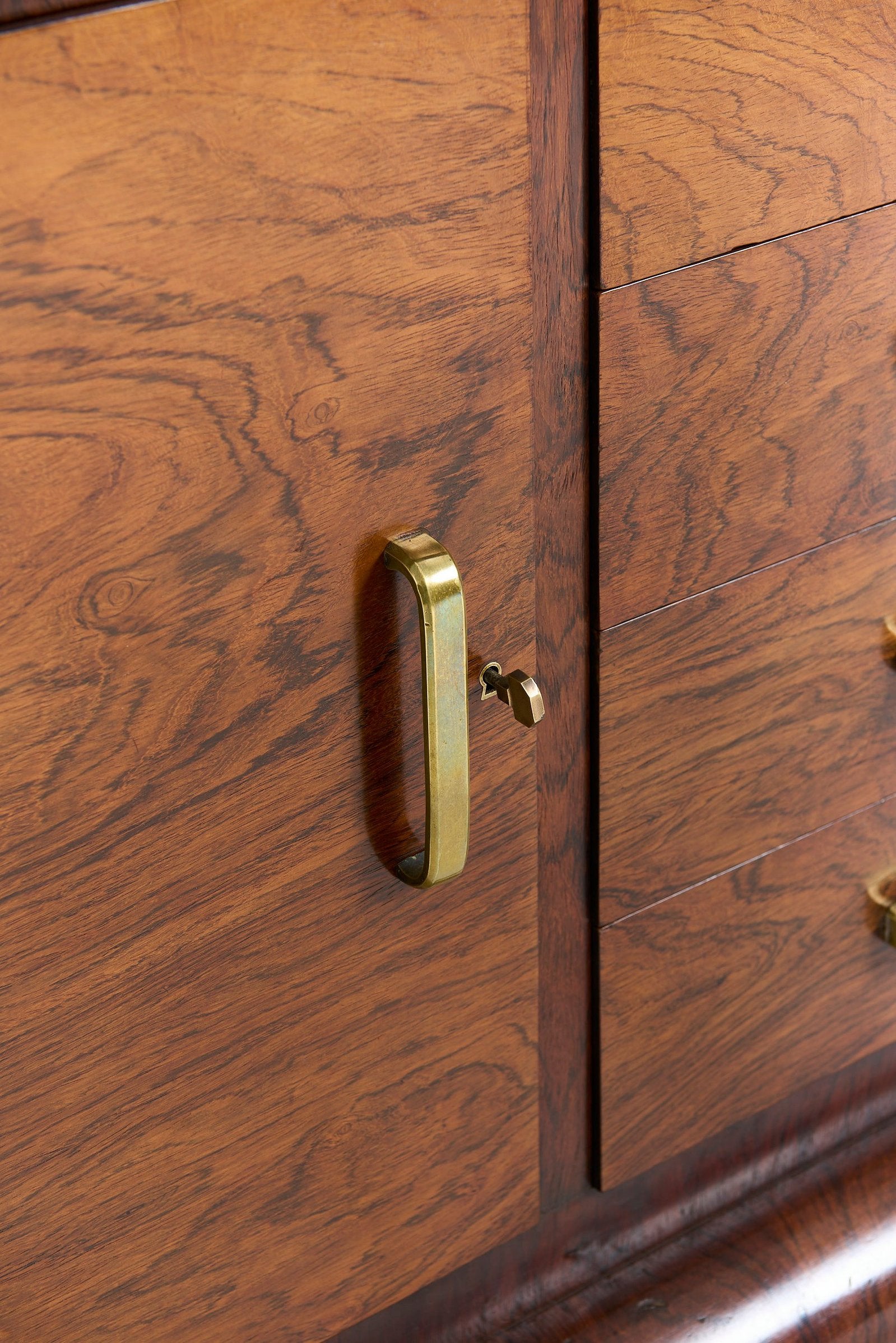Art Deco Walnut Sideboard