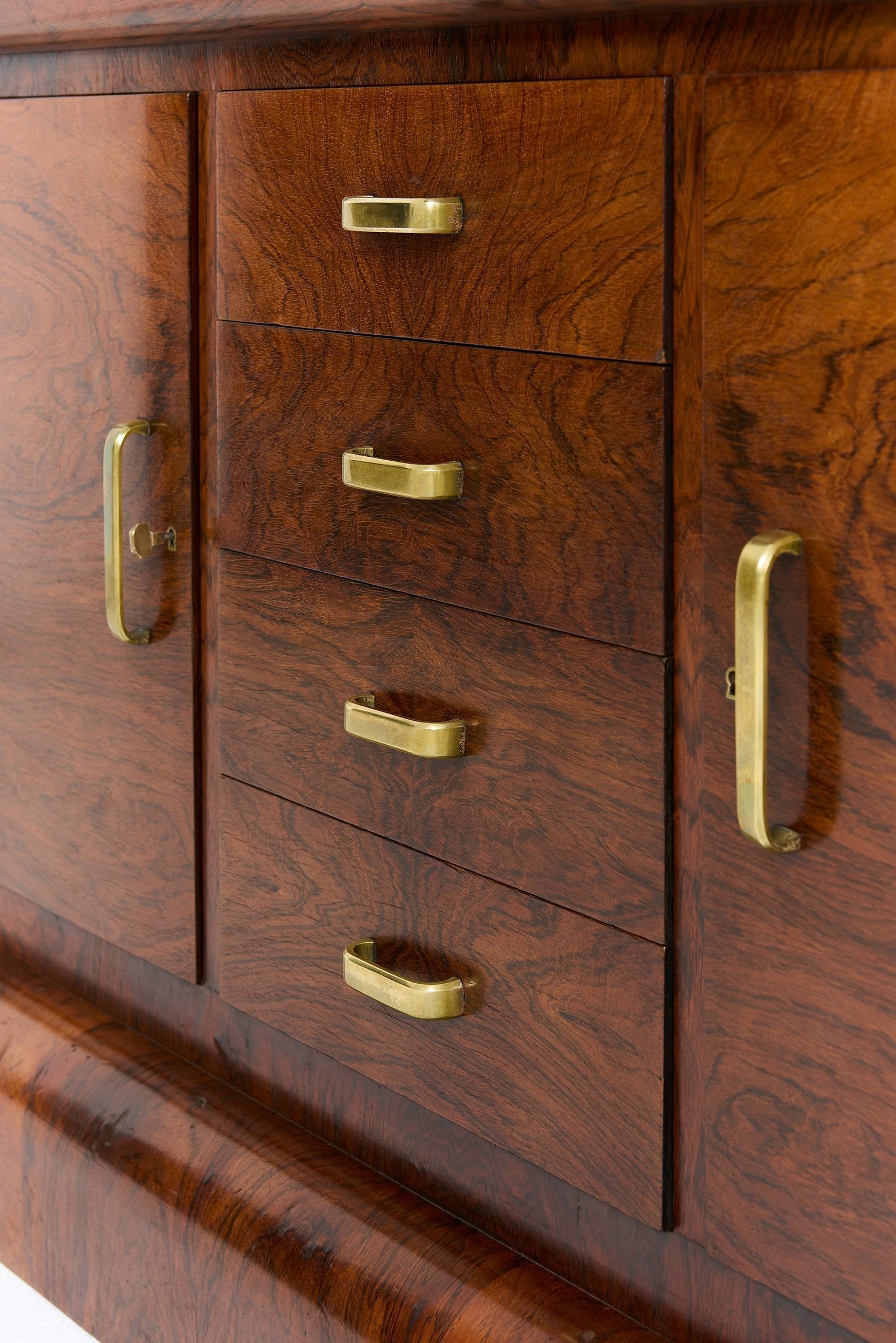 Art Deco Walnut Sideboard