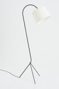 9098- Mid-Century Black Floor Lamp