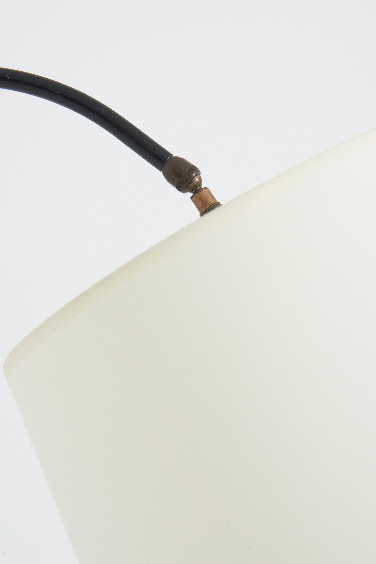 Mid-Century Black Floor Lamp