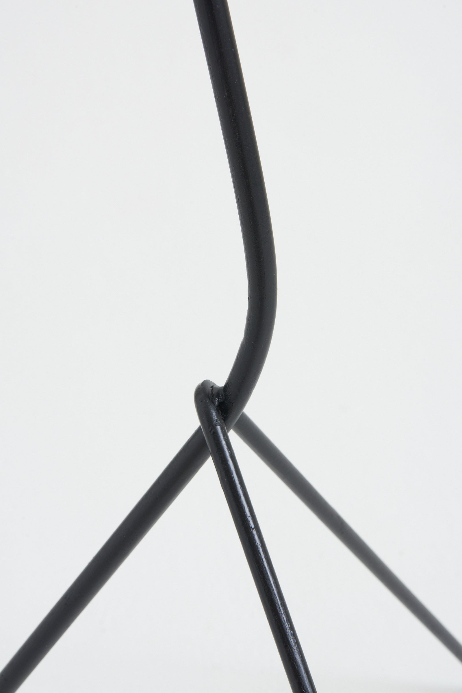 Mid-Century Black Floor Lamp