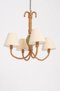 9103- Rope Ceiling Light by Audoux-Minet
